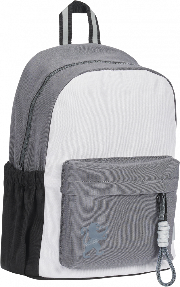 Plecak szkolny Oxford Funky, jednokomorowy, 25l, 40x28x15cm, czarno-szary