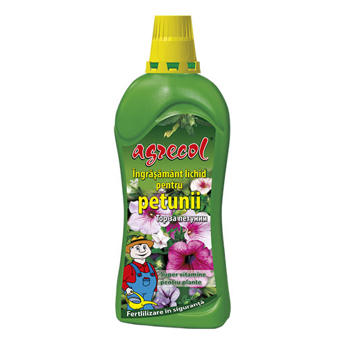 1 pac, Îngrăşământ lichid pentru petunii - : Mod de ambalare: 750 ml