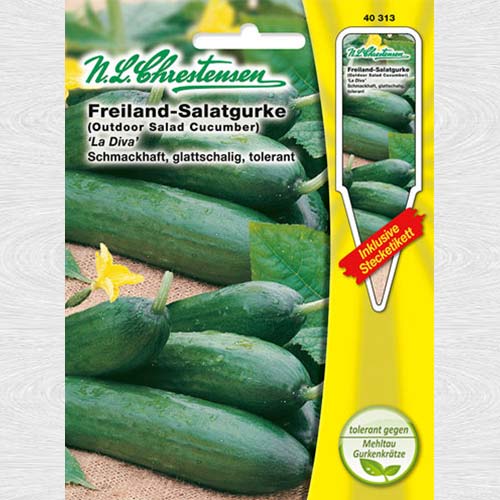 1 pac, Castraveți La Diva - Semințe: Mod de ambalare: 1 pac