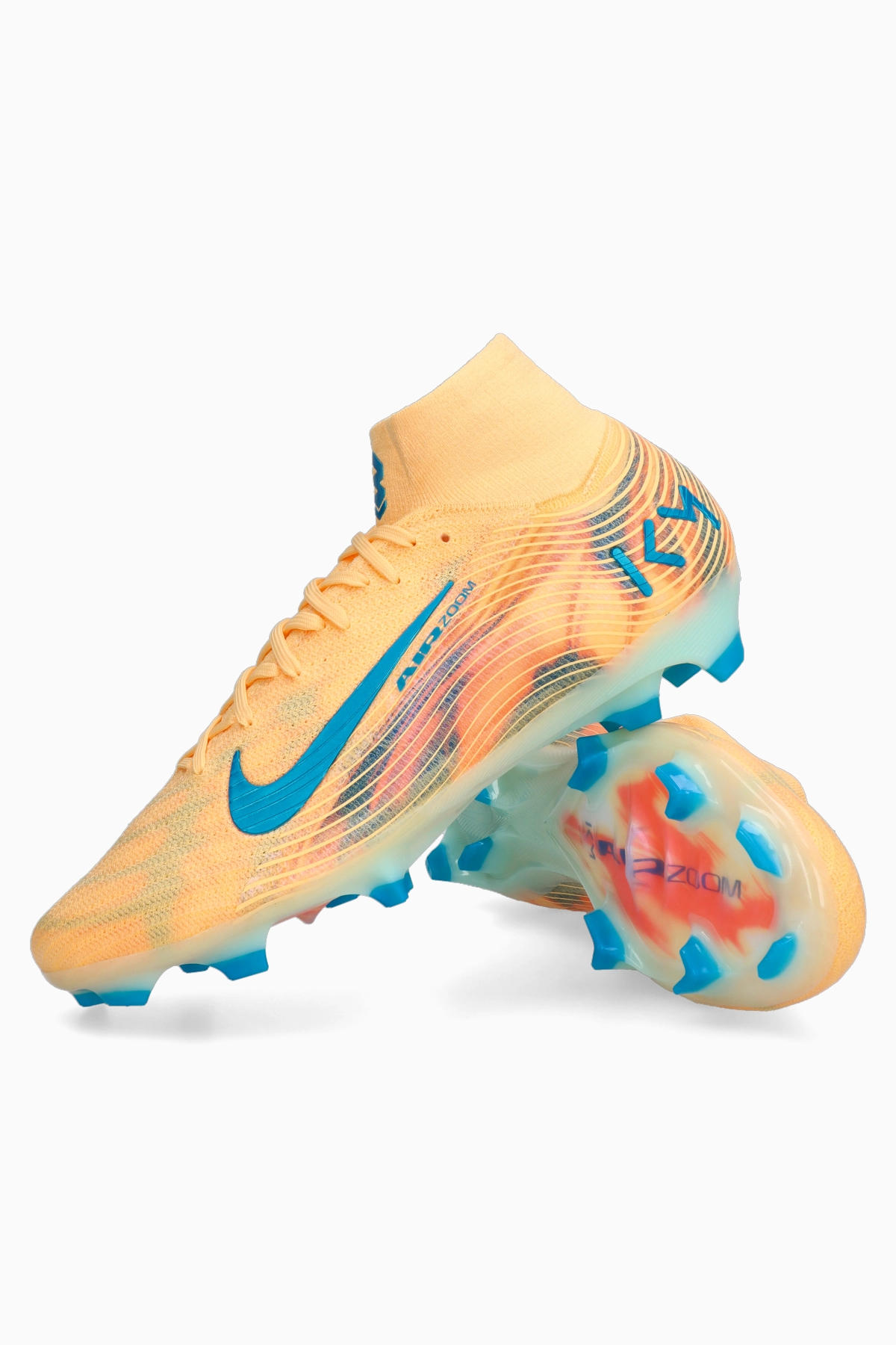 Korki Nike Zoom Mercurial Superfly 10 Elite Kylian Mbappé FG - Pomarańczowy