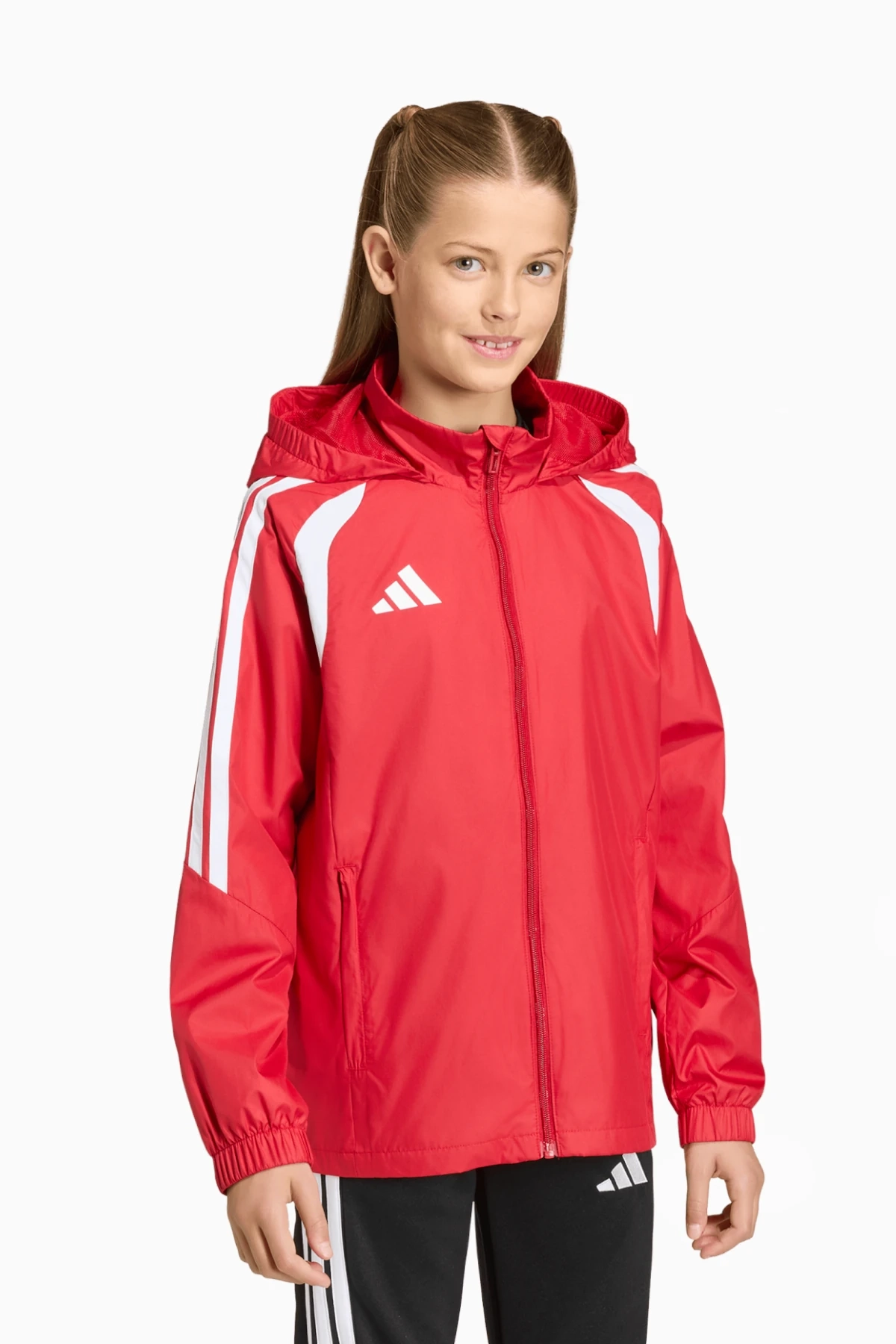 Kurtka adidas Tiro 26 League Windbreaker Junior - Czerwony