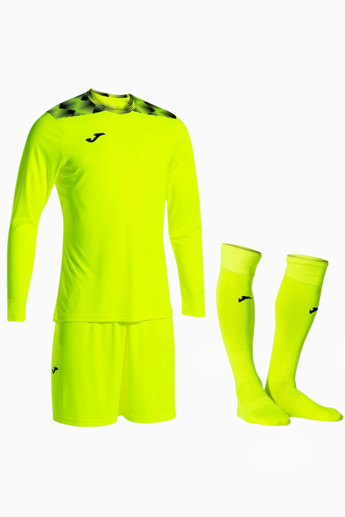 Komplet Joma Zamora VIII Junior - Limonkowy