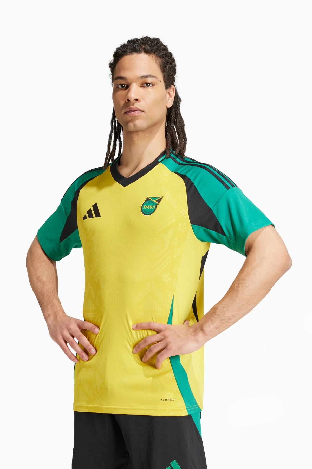 Koszulka Reprezentacji Jamajki adidas 2024 Domowa - Żółty
