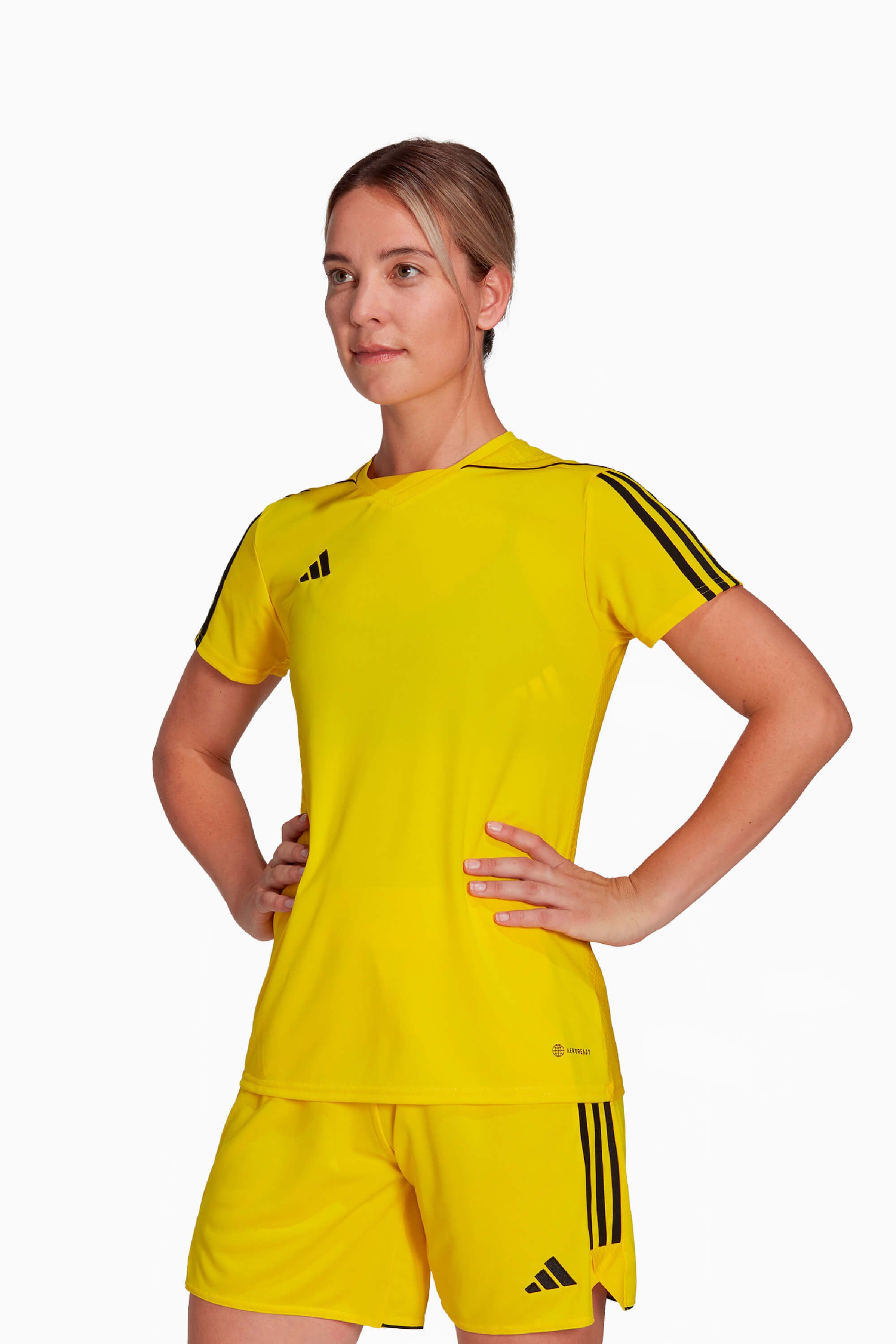 Koszulka adidas Tiro 23 League Damska - Żółty