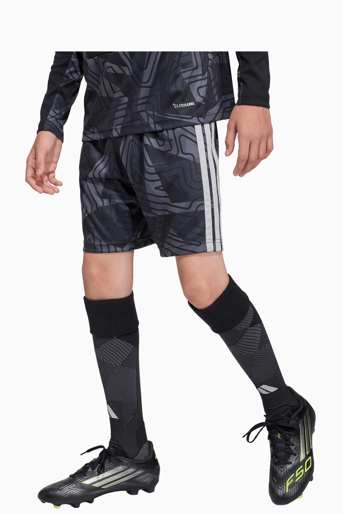 Spodenki bramkarskie adidas Tiro 26 Competition GK Junior - Czarny