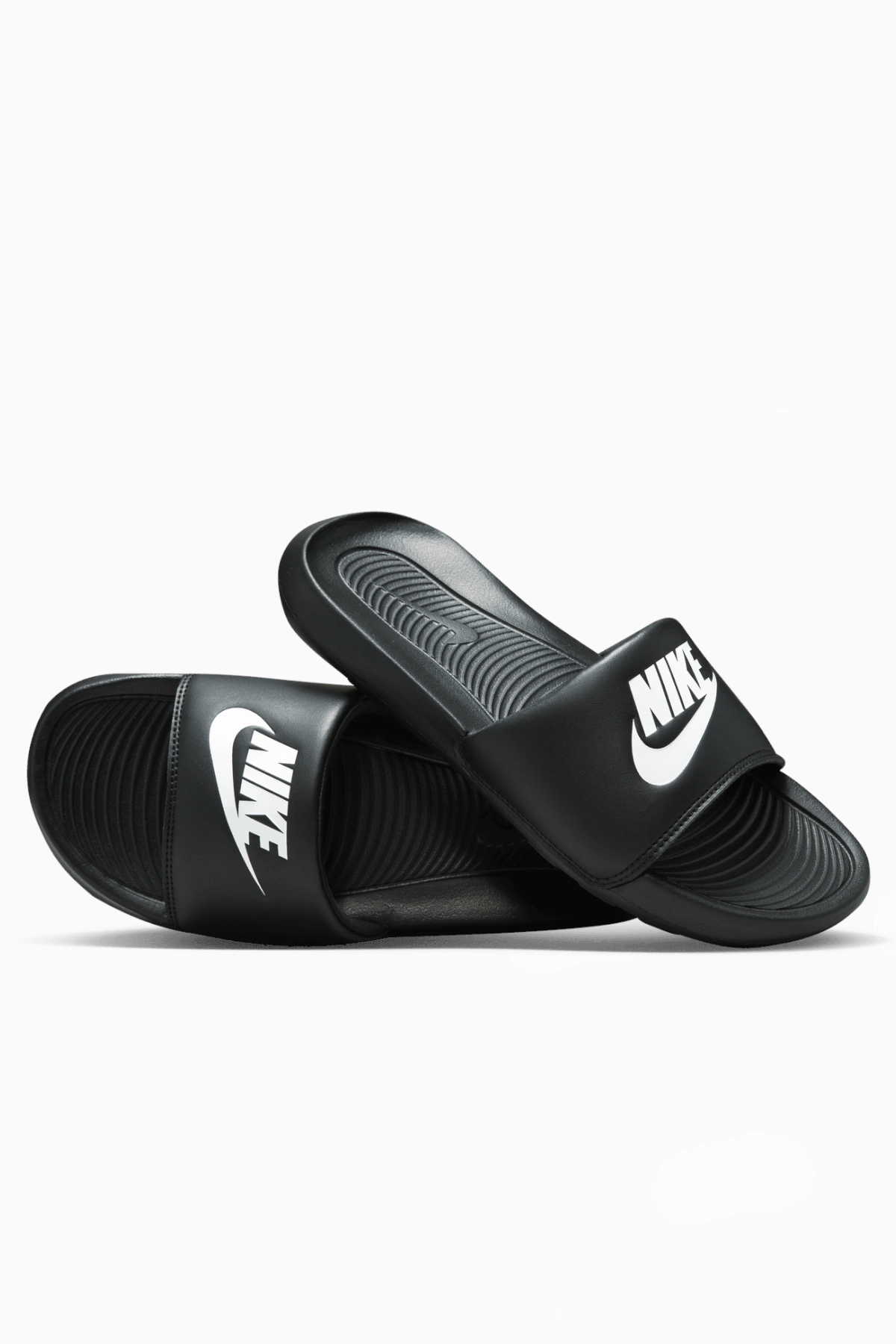 Klapki Nike Victori One Slide Damskie - Czarny
