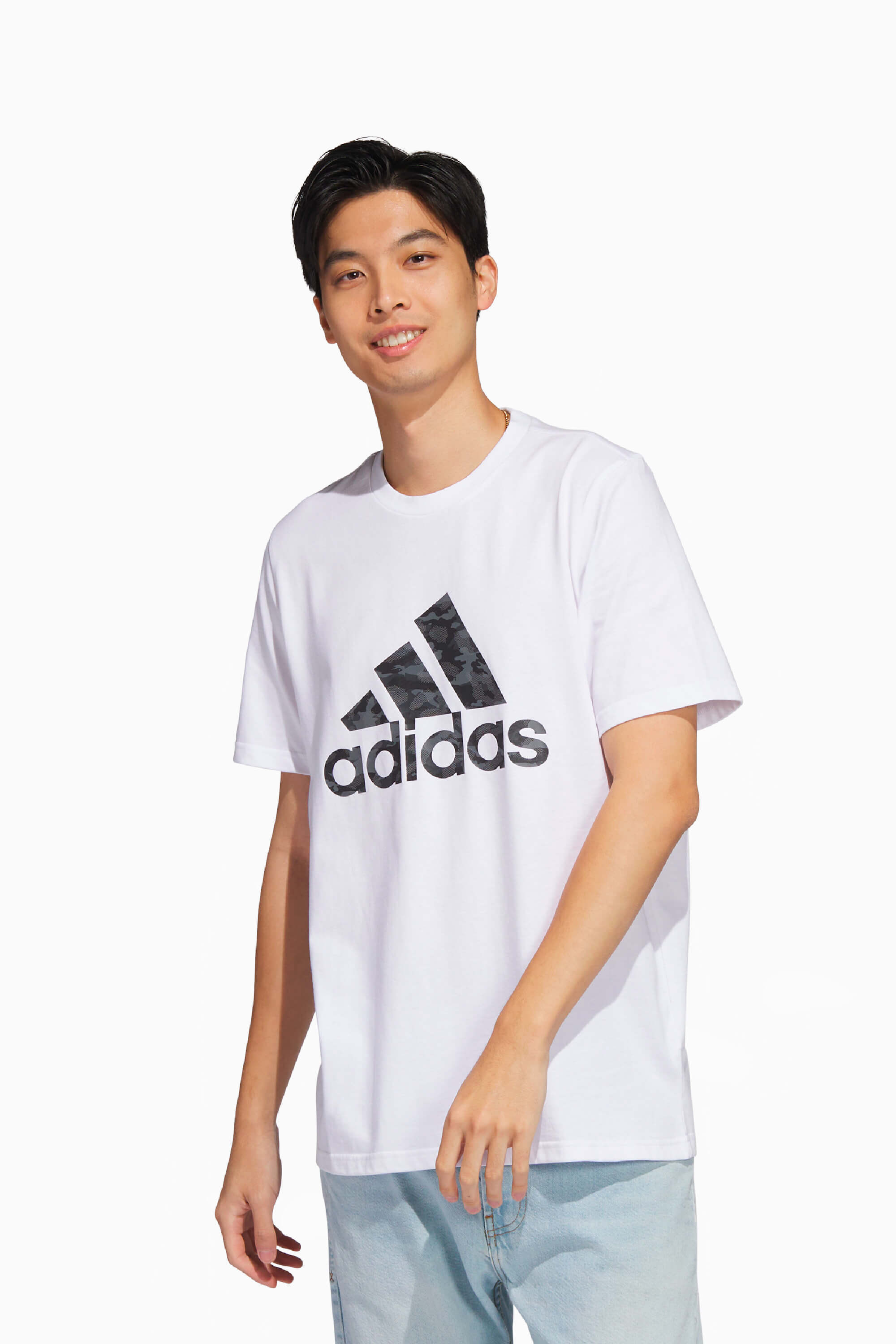 Koszulka adidas Camo - Biały