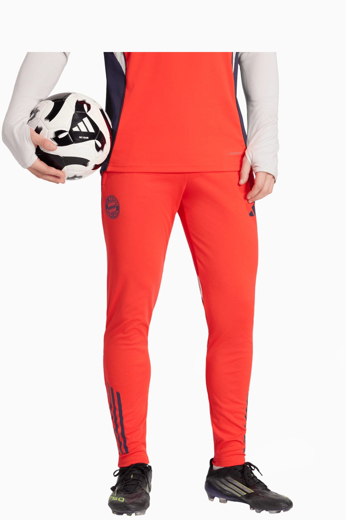 Spodnie adidas FC Bayern 25/26 Training Competition - Czerwony