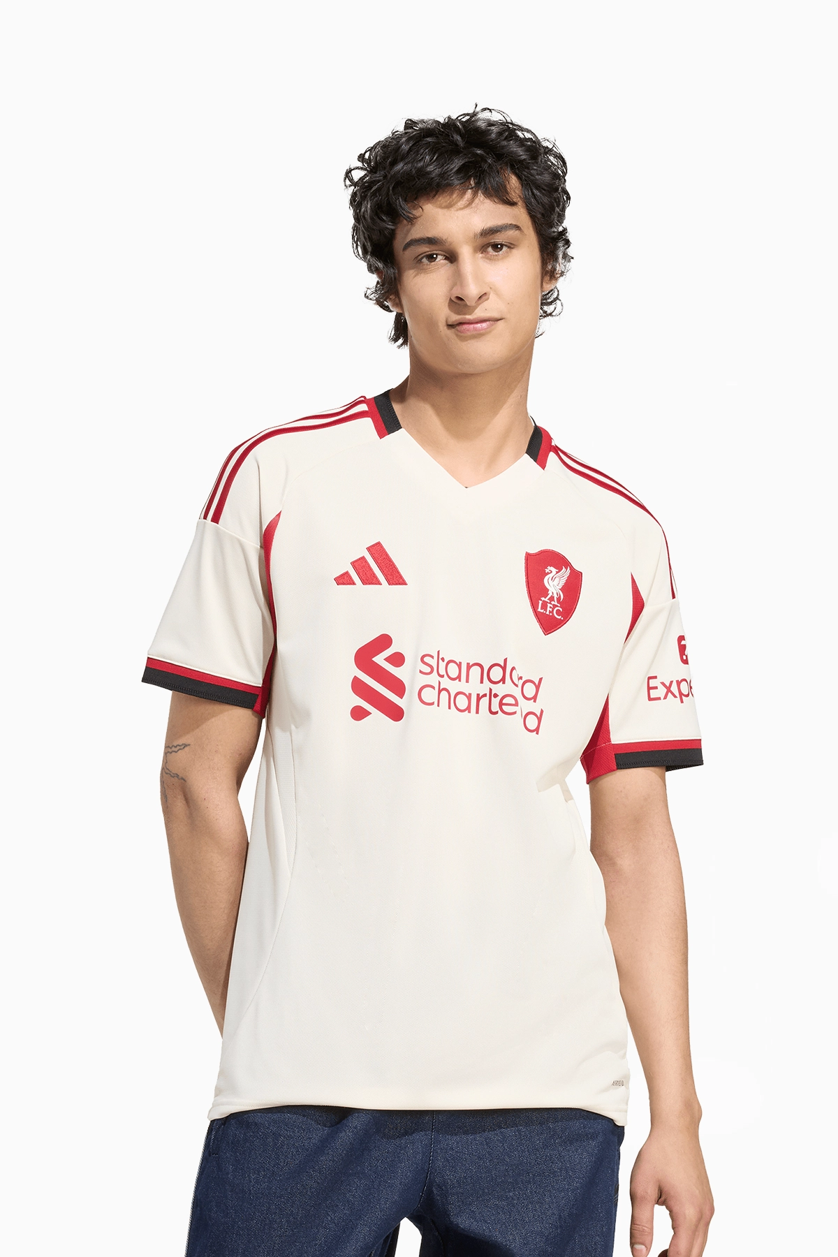 Koszulka adidas Liverpool FC 25/26 Wyjazdowa Replica - Biały