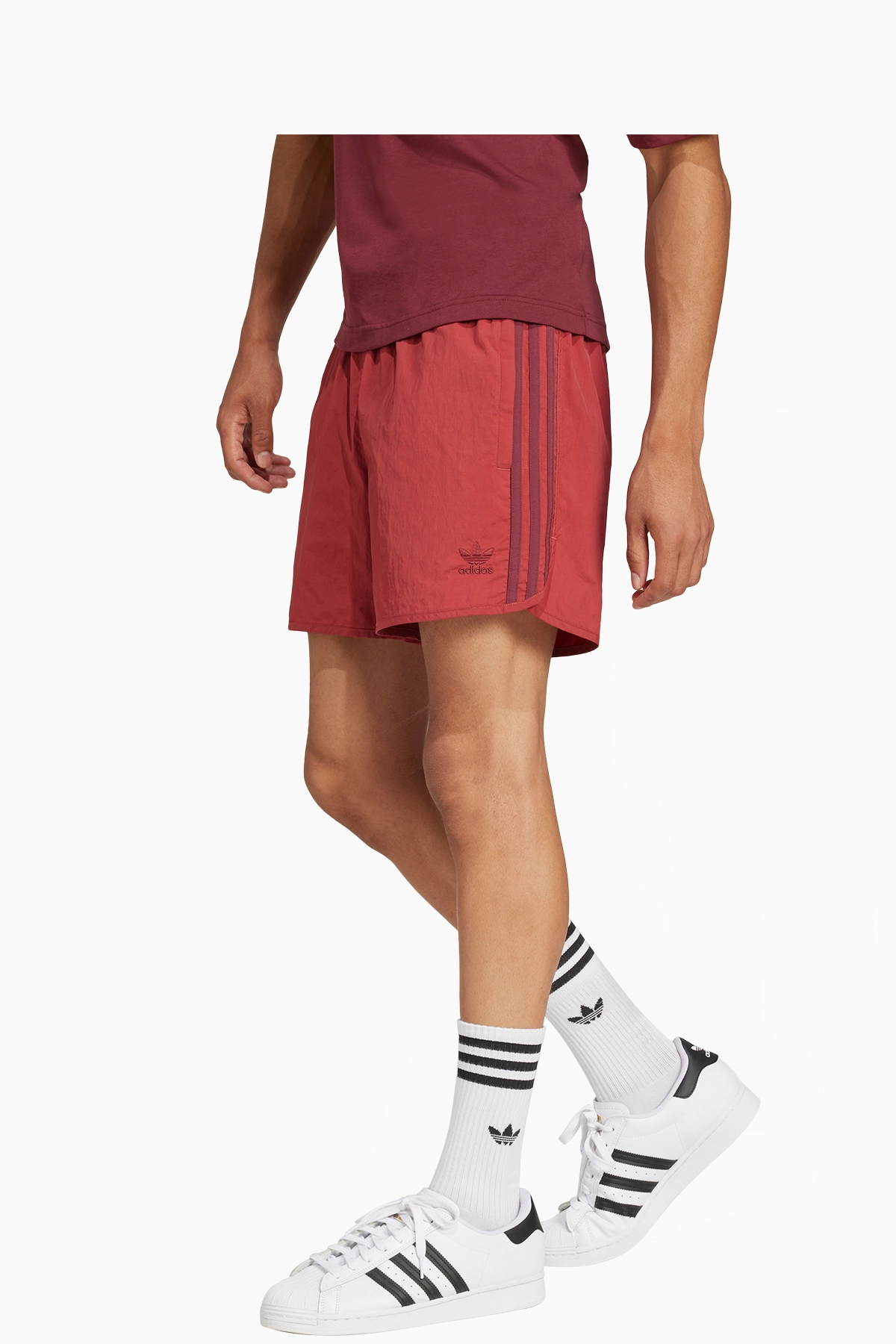 Spodenki adidas Adicolor Classics Sprinter - Czerwony