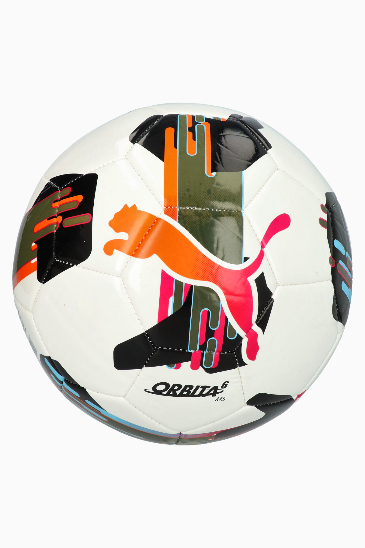 Piłka Puma Orbita 6 MS rozmiar 4 - Biały