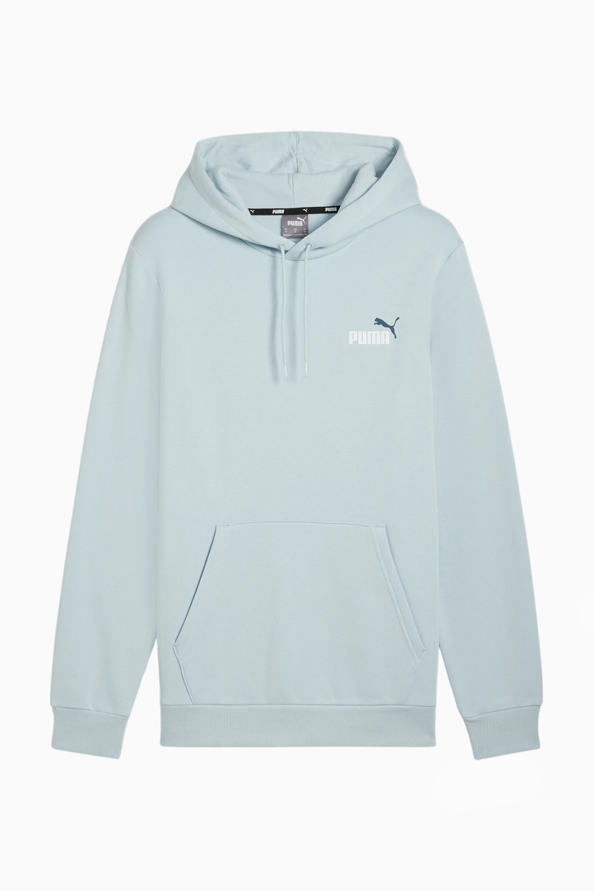 Bluza z kapturem Puma Essentials+ Two-Colour Small Logo - Błękitny