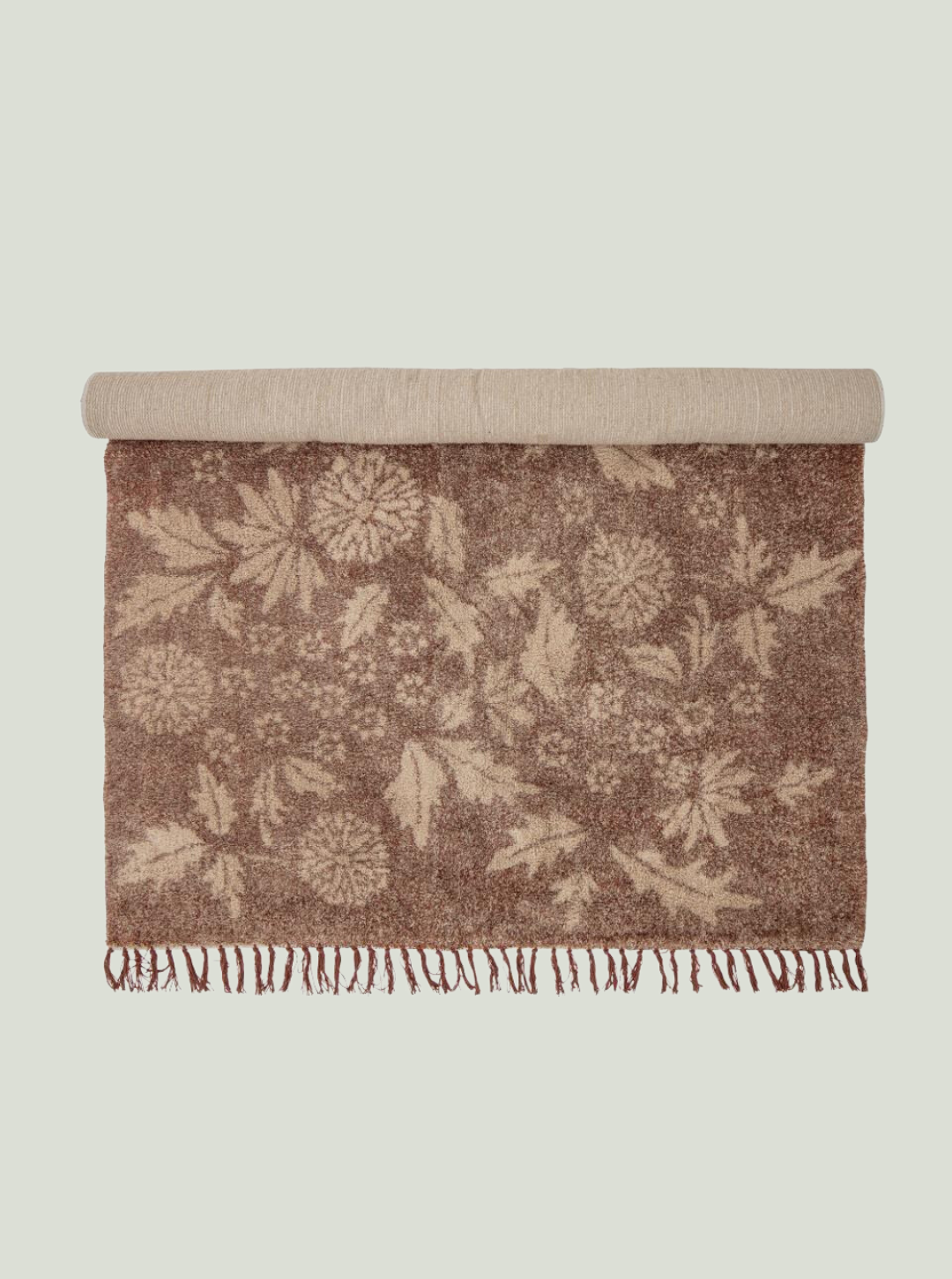 Dywan Malu, brązowy, bawełniany Bloomingville