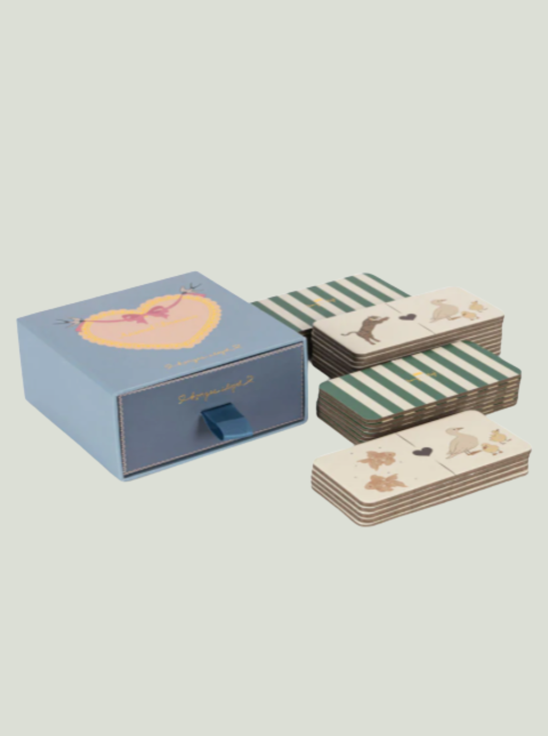 Gra w domino ze zwierzętami MULTI Konges Sløjd