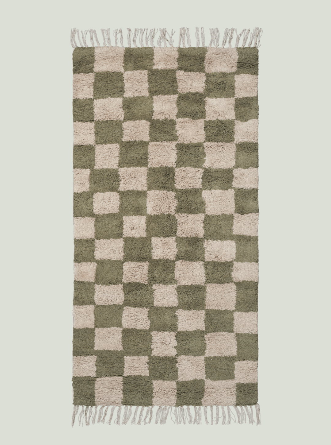 Dywan Mara Washable Rug - Elm Green/Warm Sand Ferm Living Kids