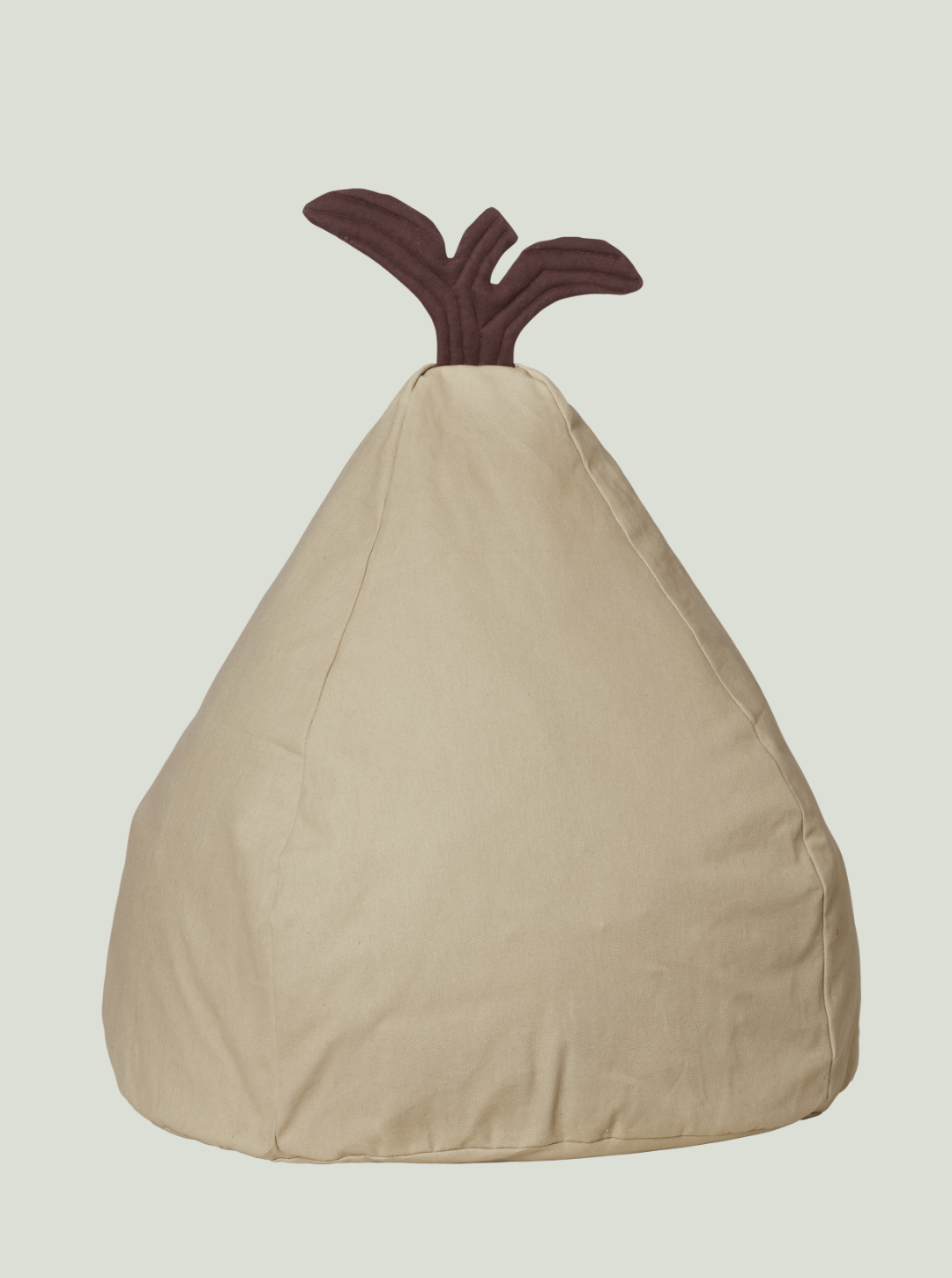 Worek Pear Bean Bag - Elm Green Ferm Living Kids