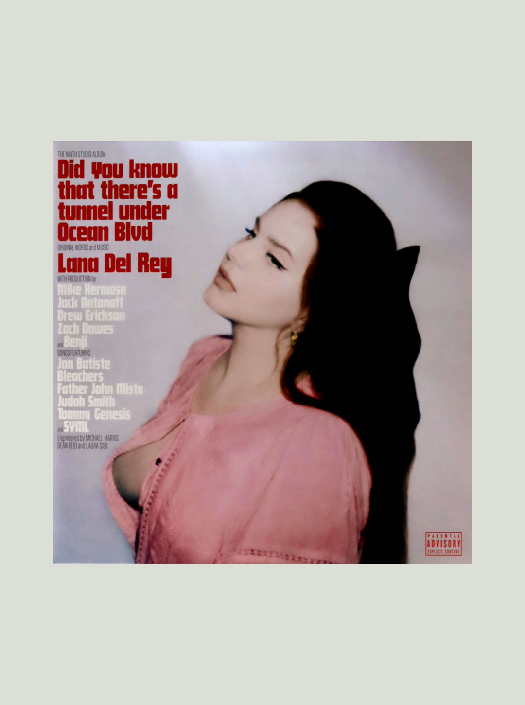 Płyta Winylowa Lana Del Rey - Did You Know That There's A Tunnel Under Ocean Blvd (Limited Indie Edition) (Light Green Vinyl)