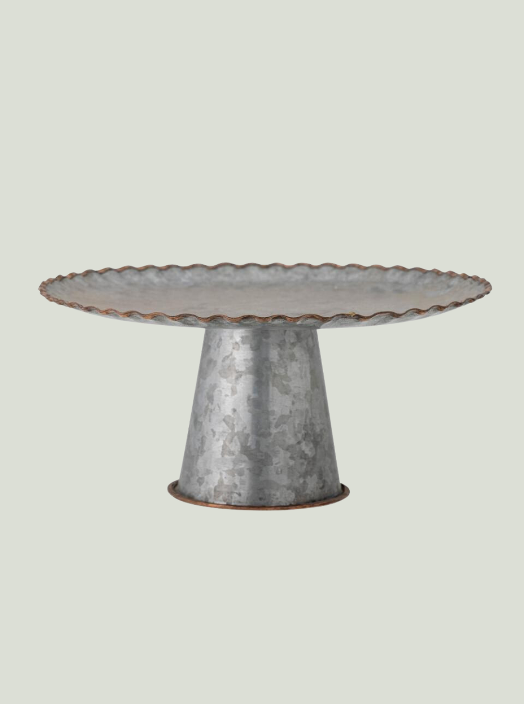 Taca Novin, srebrna, metalowa Bloomingville