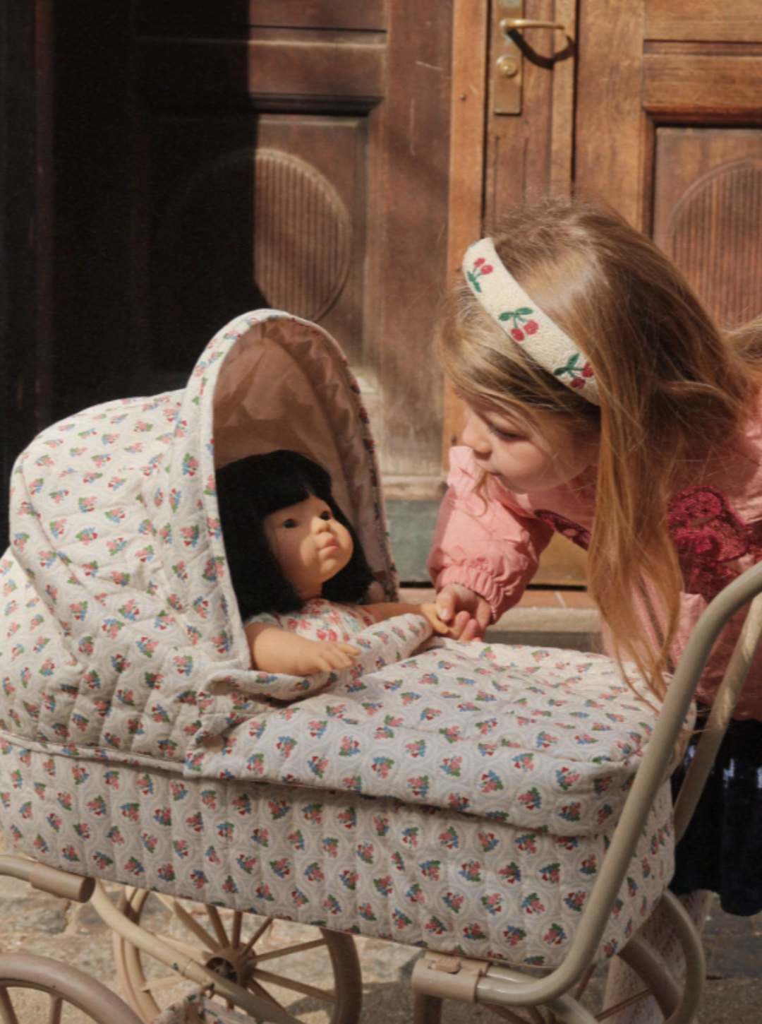 Wózek dla lalek gondola minnie VERONA BLUES Konges Sløjd