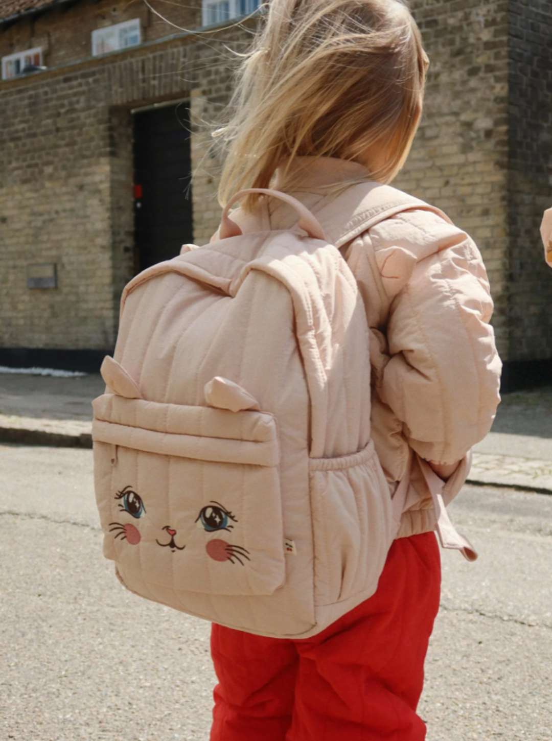 Plecak juno kitty backpack cameo rose Konges Sløjd