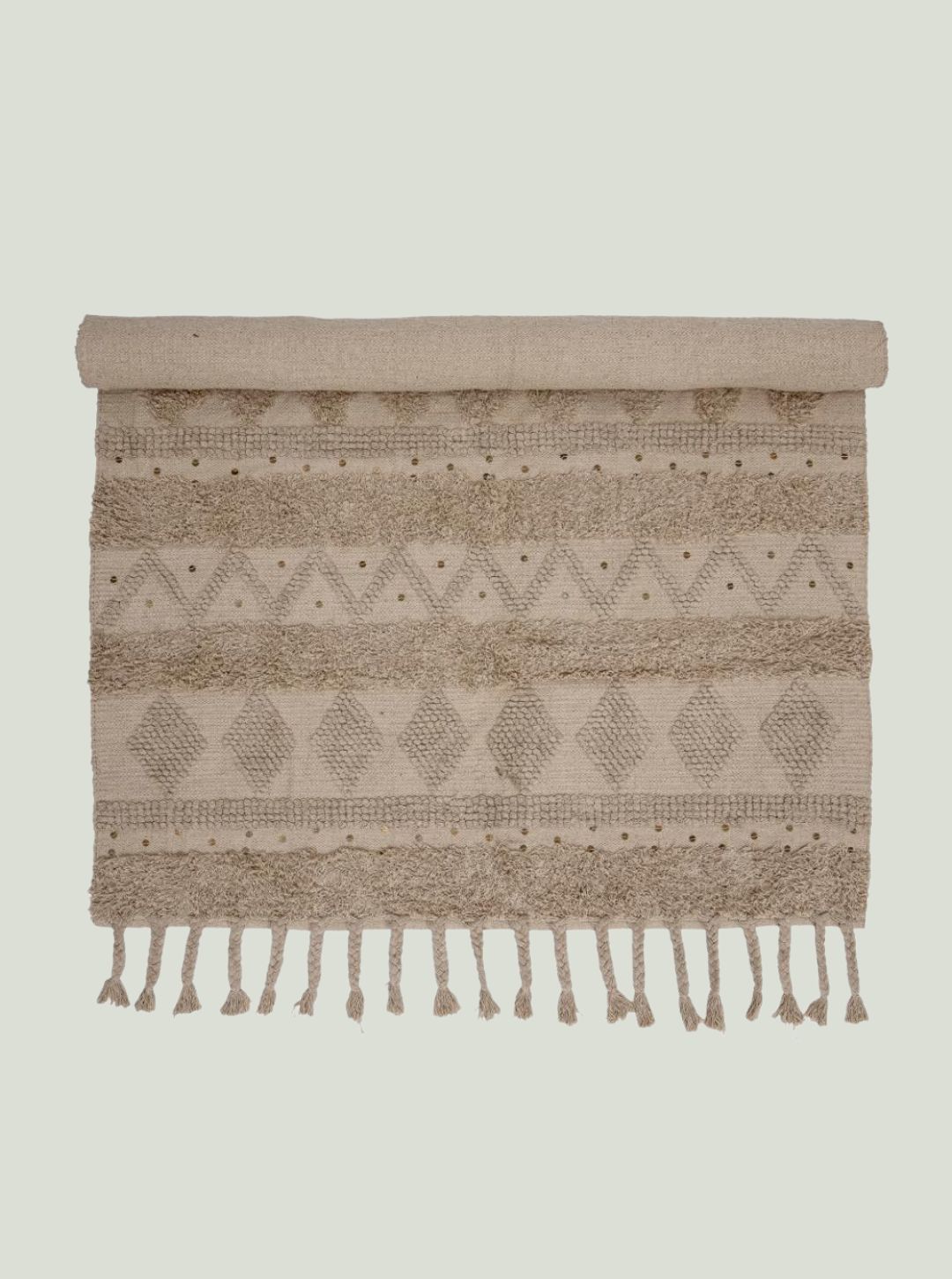 Dywan Dasha, natura, bawełna Bloomingville