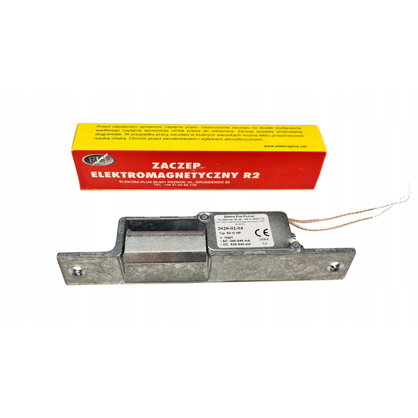 Zaczep elektromagnetyczny wąski Prawy R-2 12V