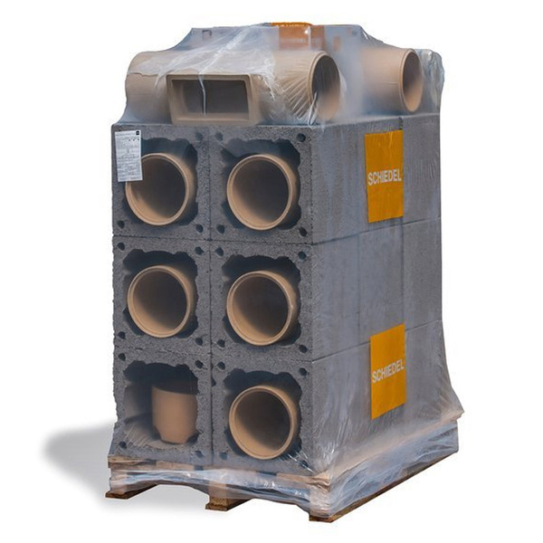 Komin pakiet startowy 20cm/45 +W Stabil 6mb Schiedel