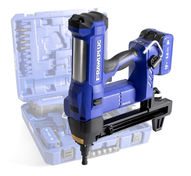 Osadzak akumulatorowy do betonu i stali RAWLPLUG 90J w walizce - zestaw XL1