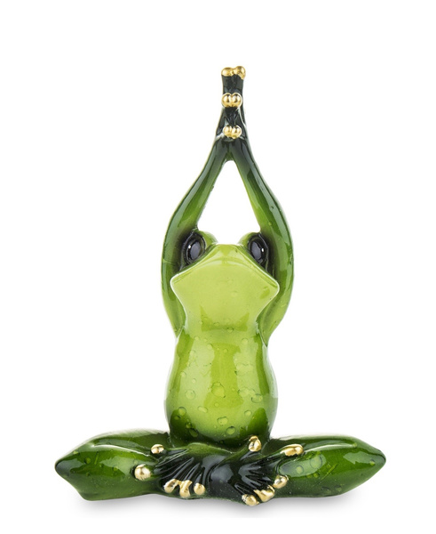 Figurka Żaba zielona YOGA 12,5 cm