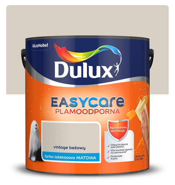 Farba Easycare Vintage beżowy 2,5L Dulux