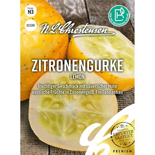 1 ob, Okurka citronová Lemon - : Monžstvo balíkov: 1 ob
