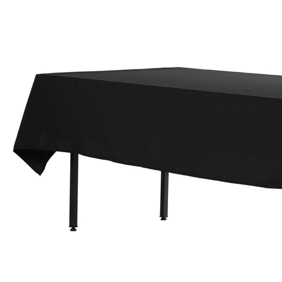 Obrus plamoodporny na stół bankietowy 280x170cm czarny