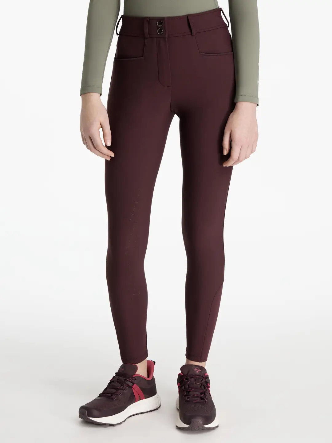 LeMieux bryczesy młodzieżowe Izzy, Damson