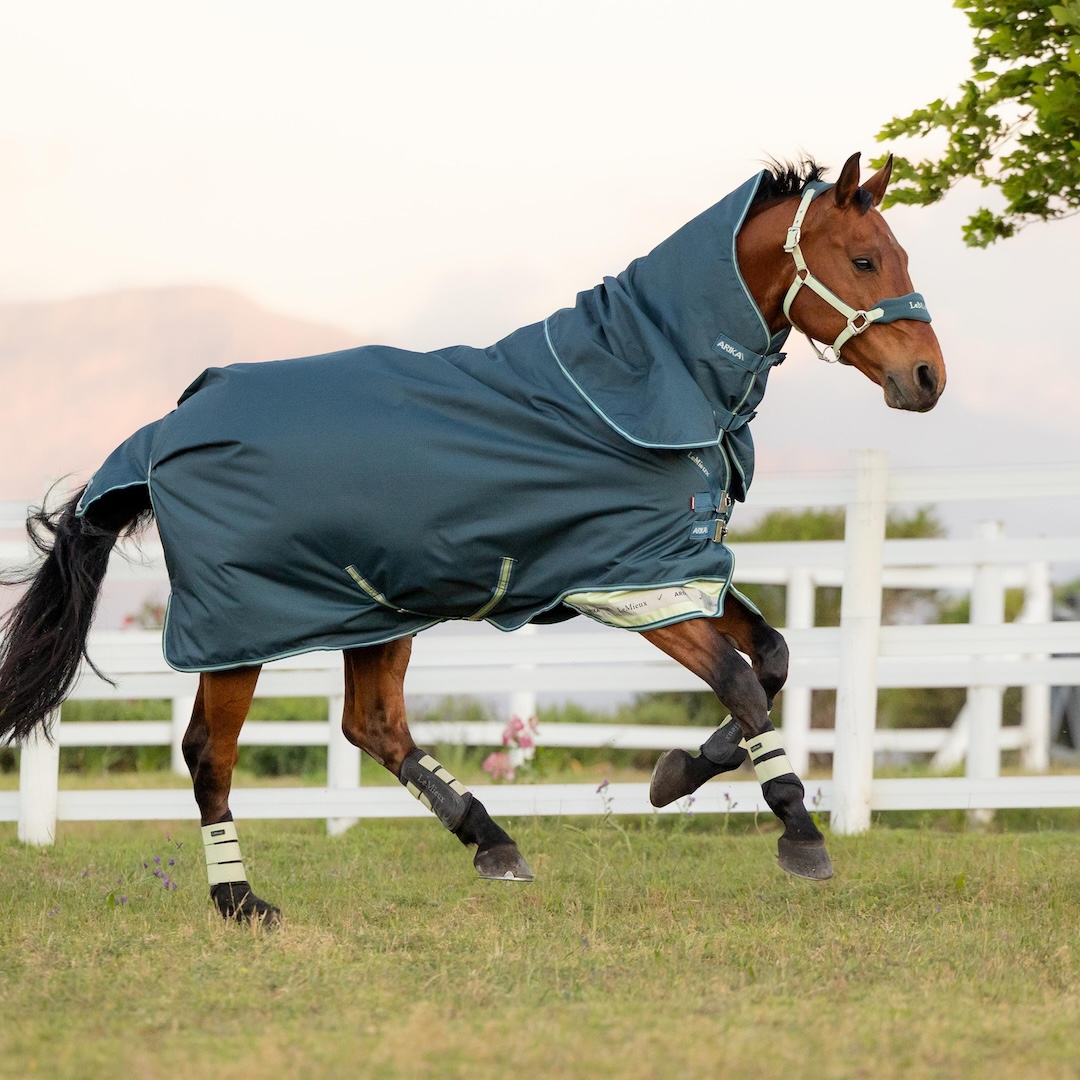 LeMieux Arika Ripstop Jungle derka padokowa z kapturem 0g