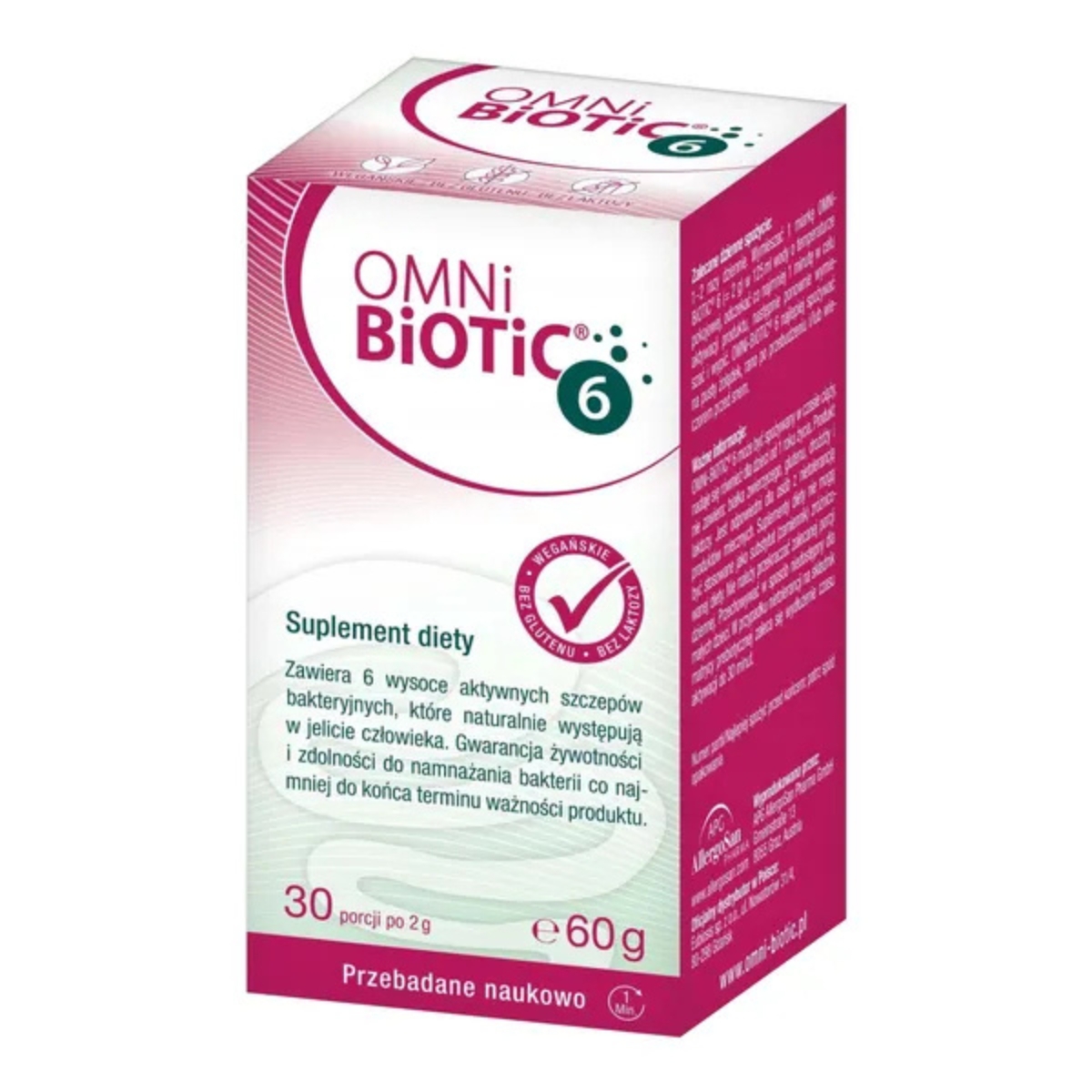 Omnibiotic 6, probiotyk, 60 g