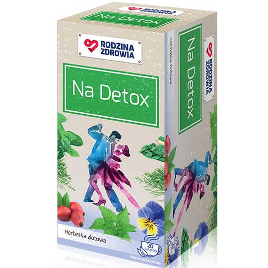 Rodzina zdrowia na detox - herbatka, saszetki, 20 sztuk (data ważności: 31.07.2026)