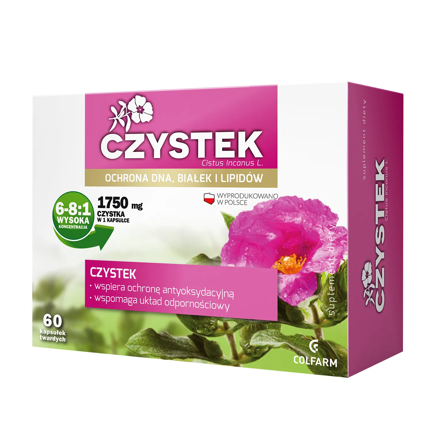 Colfarm czystek, 60 kapsułek