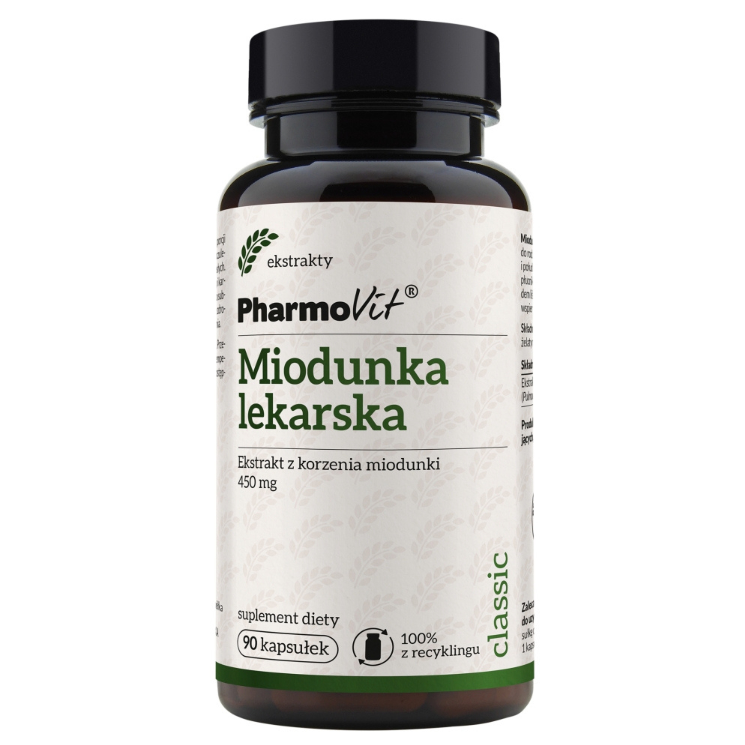 Pharmovit miodunka lekarska, 90 kapsułek