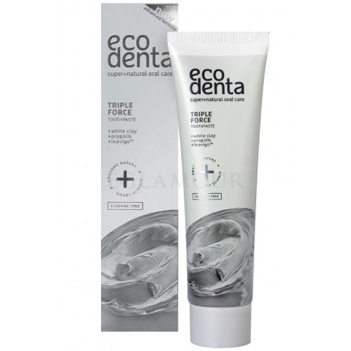 Ecodenta triple force - pasta do zębów o potrójnym działaniu, 100 ml