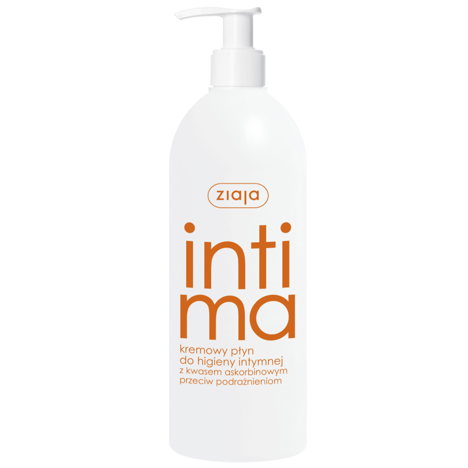 Ziaja intima - płyn do higieny intymnej z kwasem askorbinowym, 500 ml