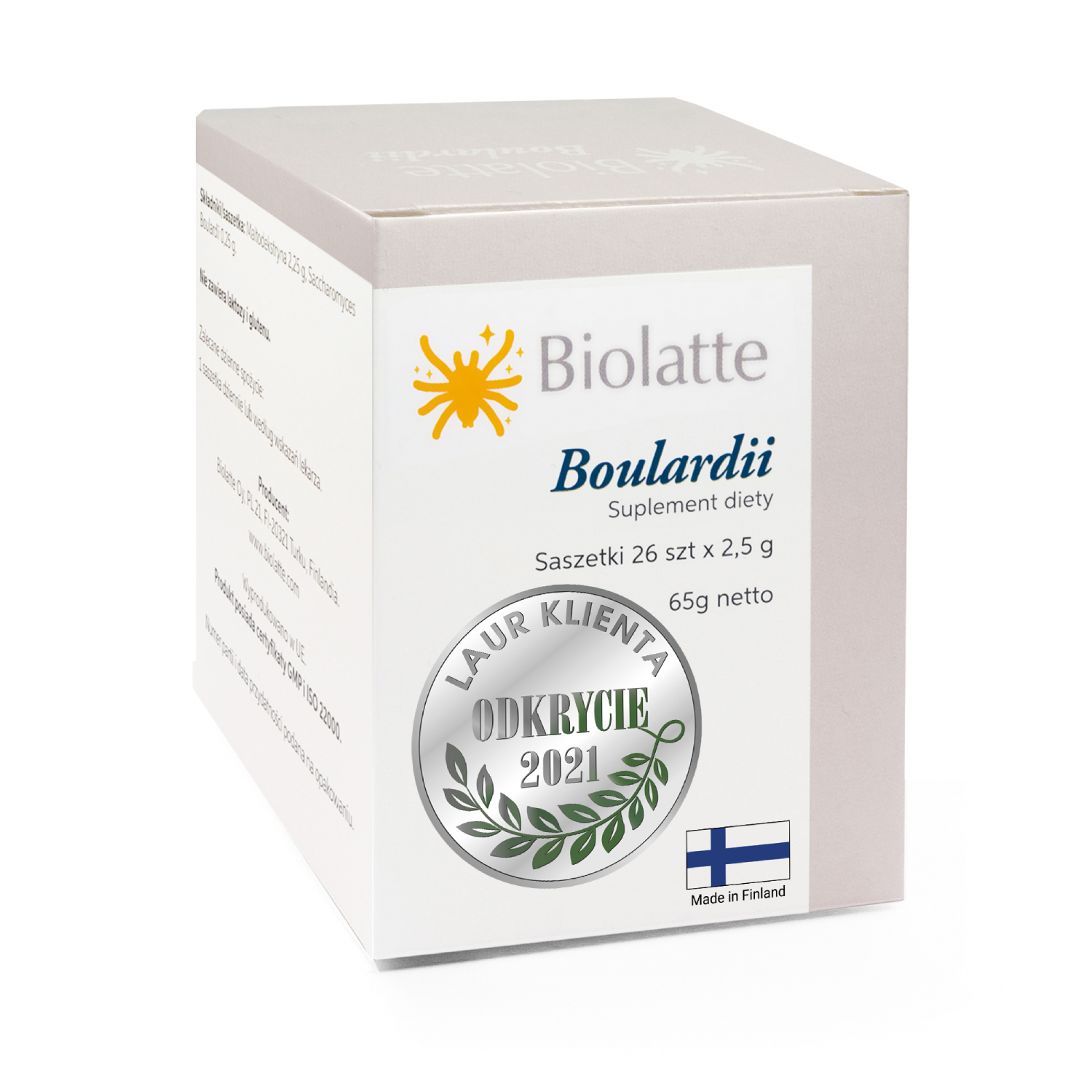 Biolatte boulardii, 26 saszetek x 2,5 g