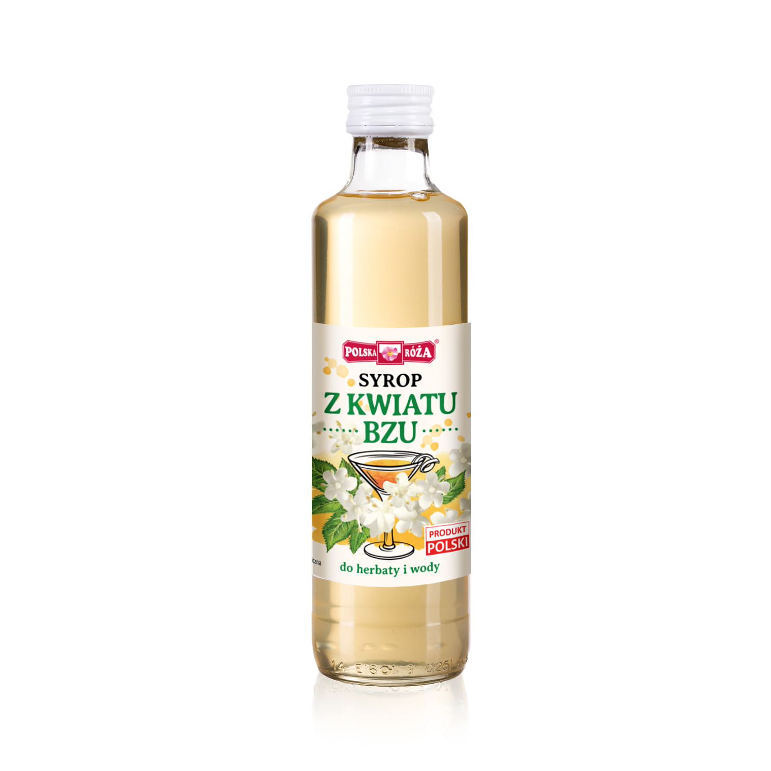 Polska róża - syrop z kwiatu bzu, 250 ml