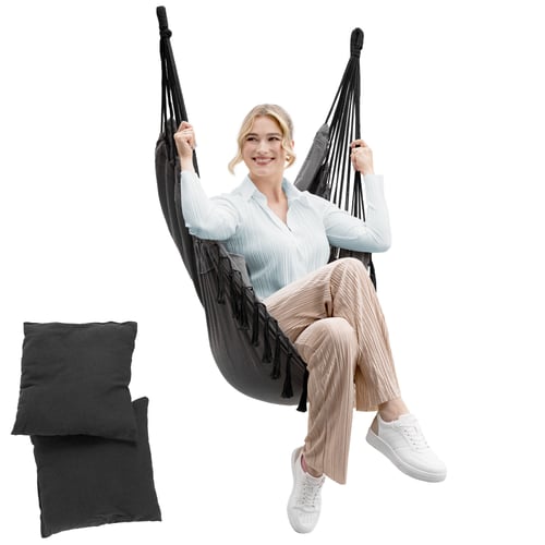 Hängesessel FIRA dunkelgrau