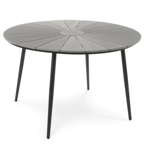 Zahradní stůl 120 cm Palermo - šedý