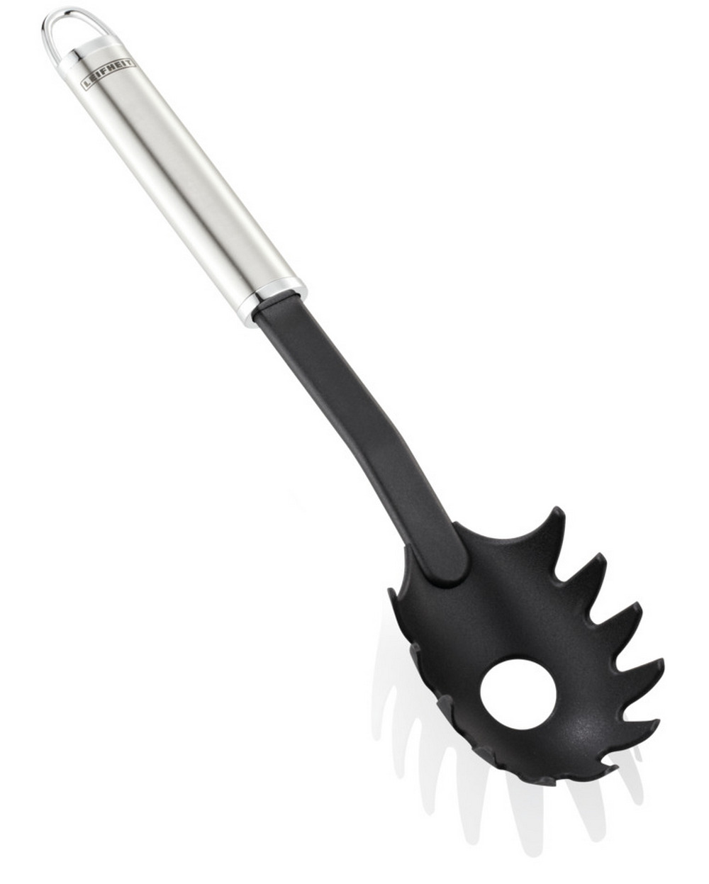 Leifheit Sterling łyżka do spagetti czarny-stal 24060
