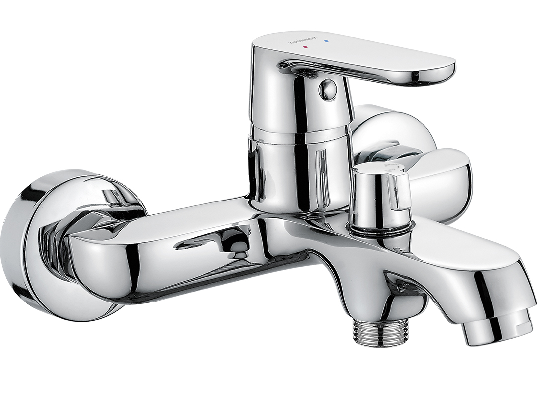 Kuchinox Dima bateria wannowo-prysznicowa ścienna chrom BQD010D