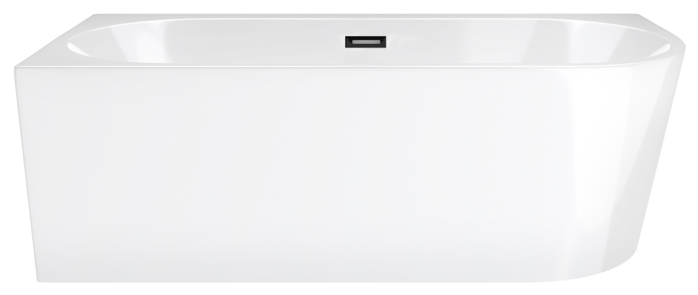 Corsan Intero wanna narożna 160x74 cm owalna biała E230LLGM