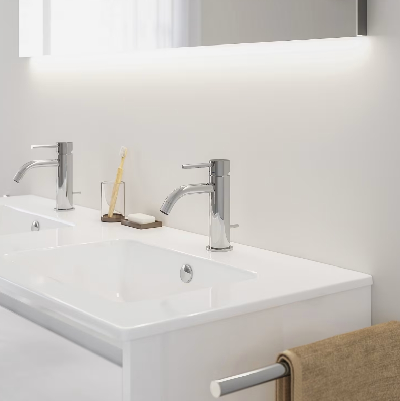 Kronenbach Lima 2.0 bateria umywalkowa stojąca chrom 100.1000CRKB - Wysyłka w 24h