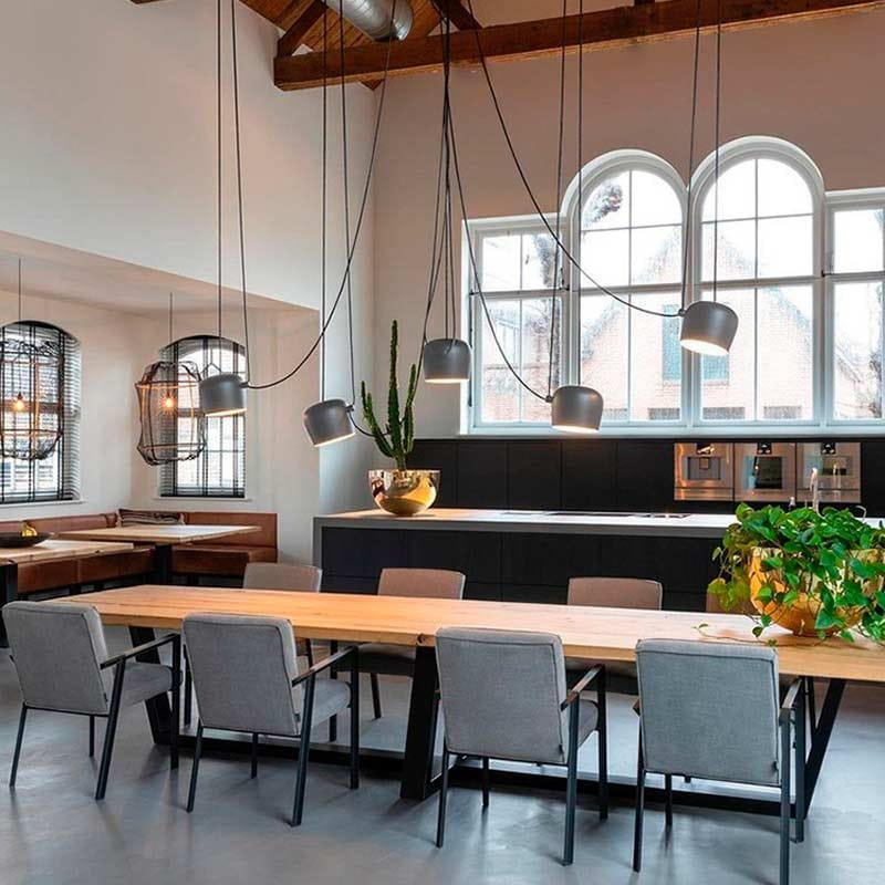 Abruzzo Spider lampa wisząca 3x20 W szary ABR-SHIL-E27-W - Wysyłka w 24h