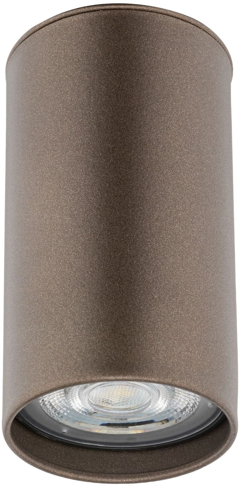 TK Lighting Top lampa podsufitowa 1x10 W brązowa 5733